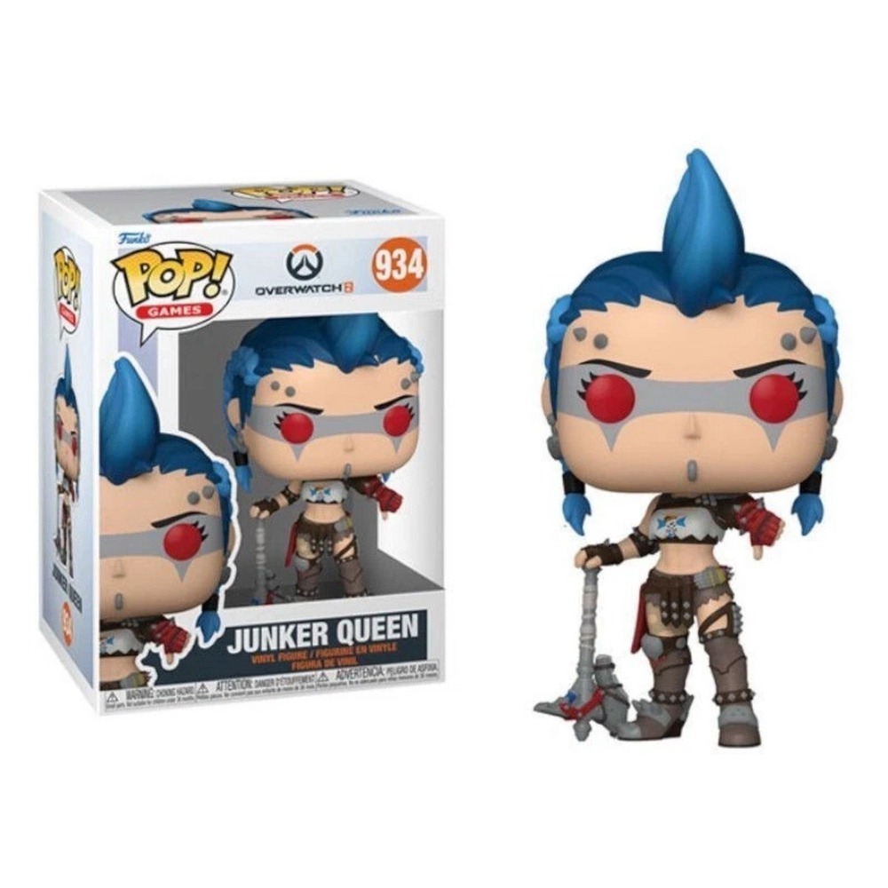 Funko POP! Games: Overwatch 2 Junker Queen Overwatch Collectable Vinyl Figure